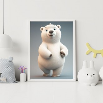Animated polar bear