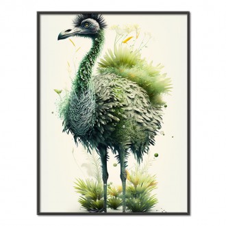 Natural ostrich