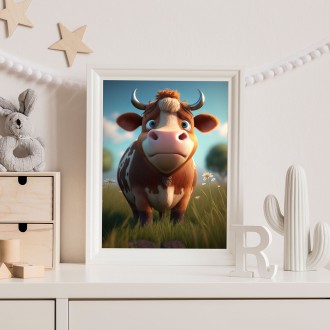 Animated cow