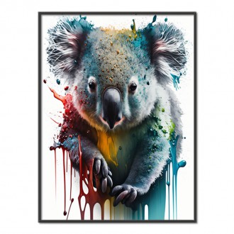 Koala graffiti