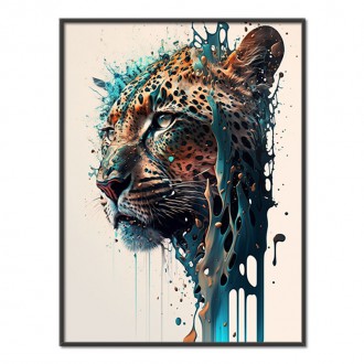 Graffiti leopard