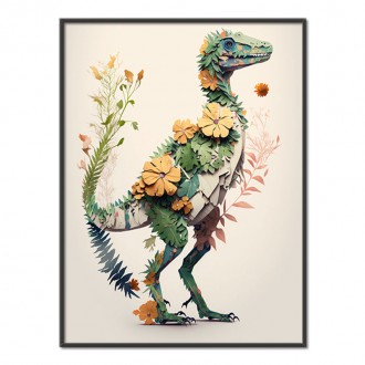 Flower dinosaur