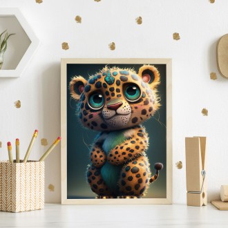 Animated leopard