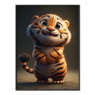 Animated tiger