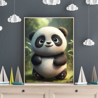 Animated panda