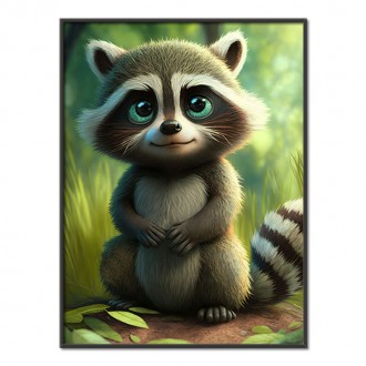 Cute raccoon