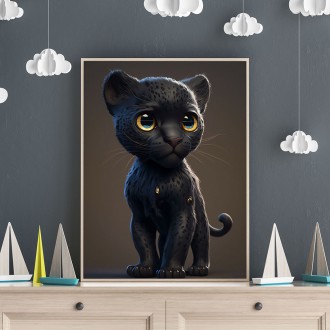 Animated panther