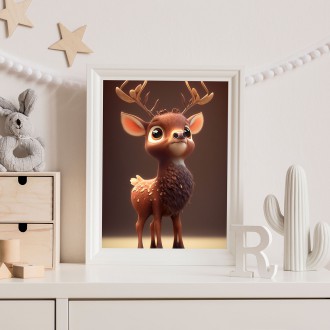 Animated fawn