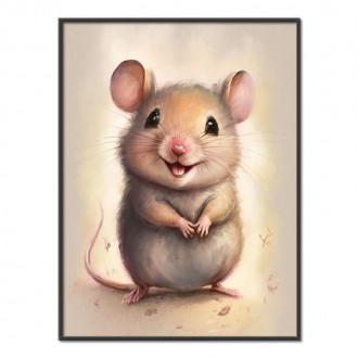 Watercolor mouse