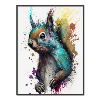 Graffiti squirrel