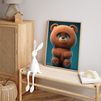 Animated teddy bear