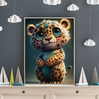 Animated leopard