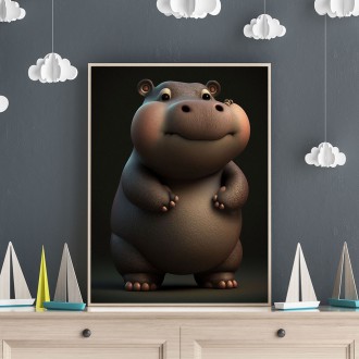Animated hippo