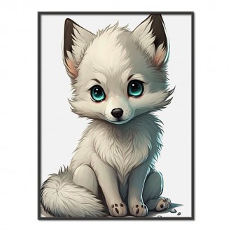 Little white fox