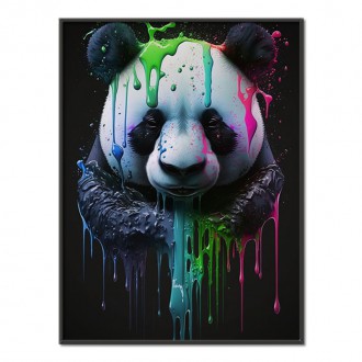 Panda graffiti