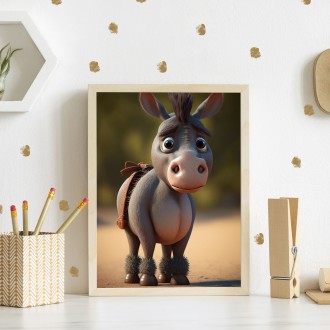 Cute donkey