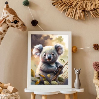 Watercolor koala