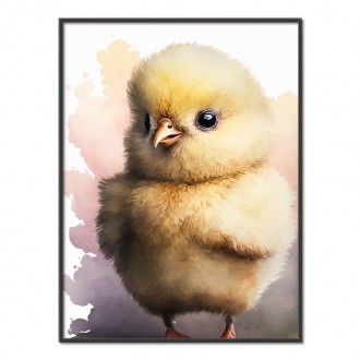 Watercolor chicken