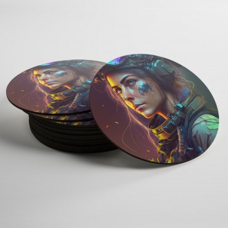 Coasters Female soldier