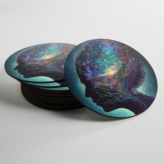 Coasters Thought in color 3