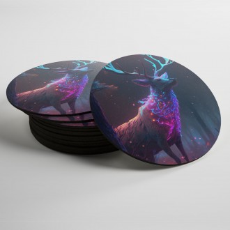 Coasters Mythical deer