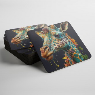 Coasters Psychedelic Giraffe 2
