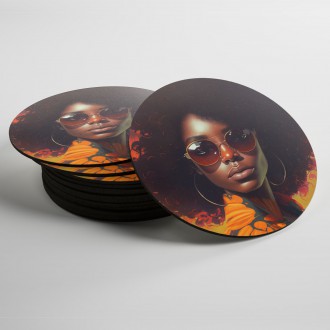 Coasters Fashion portrait - sunglasses