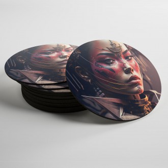 Coasters Samurai girl