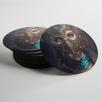 Coasters Steampunk mask 2