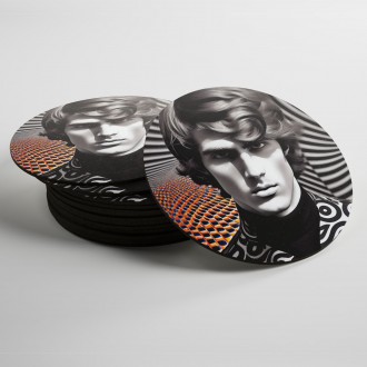 Coasters Retro fashion - shapes