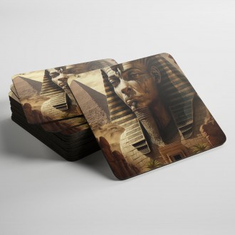 Coasters Egyptian temple