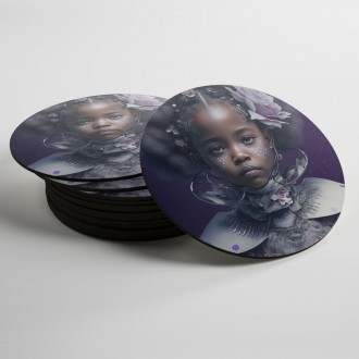Coasters Fantasy space young girl