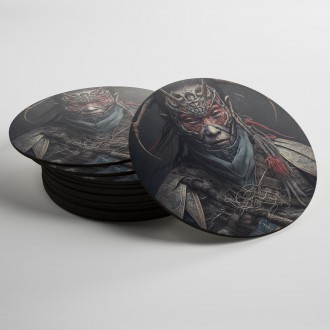 Coasters A fearsome warrior