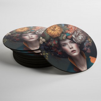 Coasters Fashion - flower hat 1
