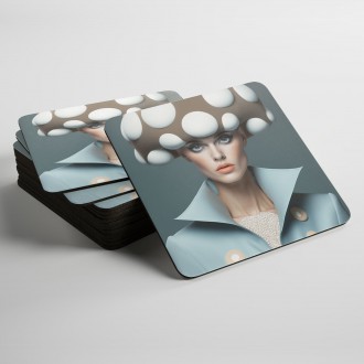 Coasters Fashion - toadstool mushroom