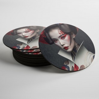 Coasters Modern Geisha 1