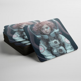 Coasters A space suit