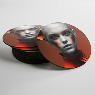 Coasters Abstract fashion model