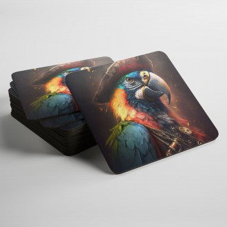 Coasters Parrot Pirate 1
