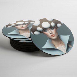 Coasters Fashion - toadstool mushroom
