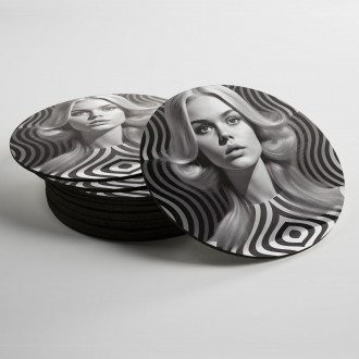 Coasters Retro fashion - shapes 3
