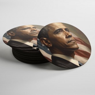 Coasters US President Barack Obama