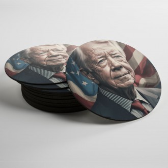 Coasters US President Jimmy Carter