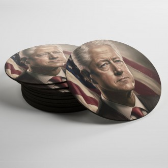 Coasters US President Bill Clinton