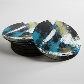 Coasters Modern art - colors