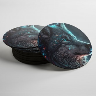 Coasters Wolf in the night
