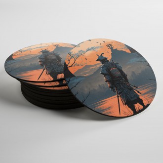 Coasters Samurai at sunset