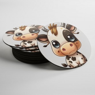 Coasters Little cow