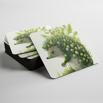 Coasters Natural hedgehog