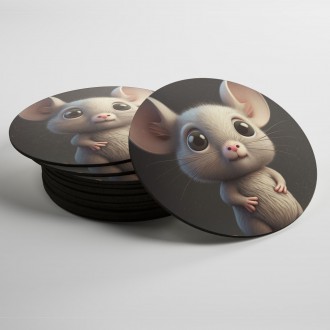 Coasters Cute mouse